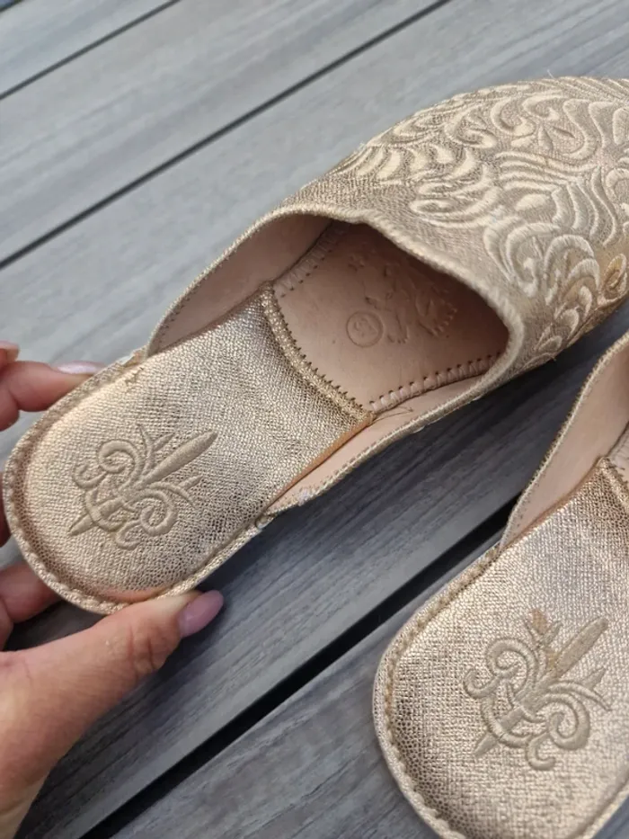 Babouche marocaine Taille 37 - photo numéro 3