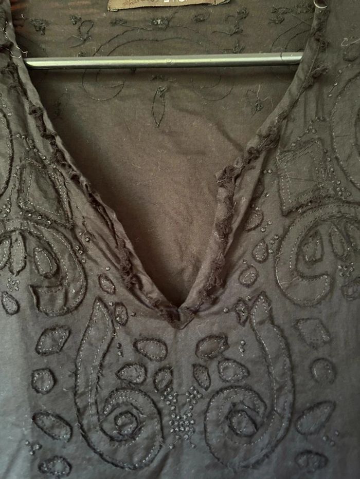 Blouse manches longues noire Melvin 40 - photo numéro 2