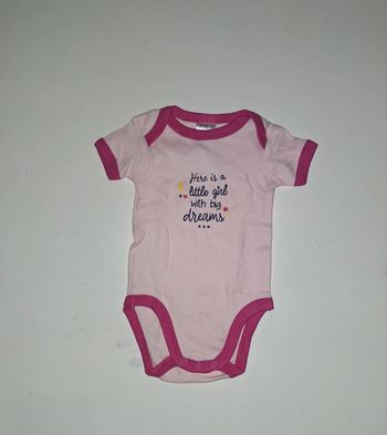 Body rose fille