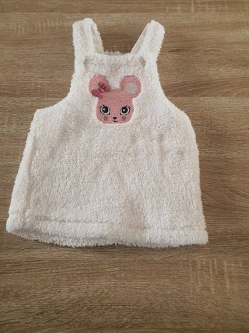 Robe salopette fille