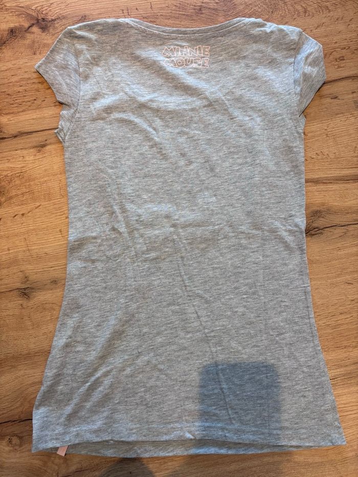 T-shirt gris Disneyland Paris taille xs motif Minnie - photo numéro 3