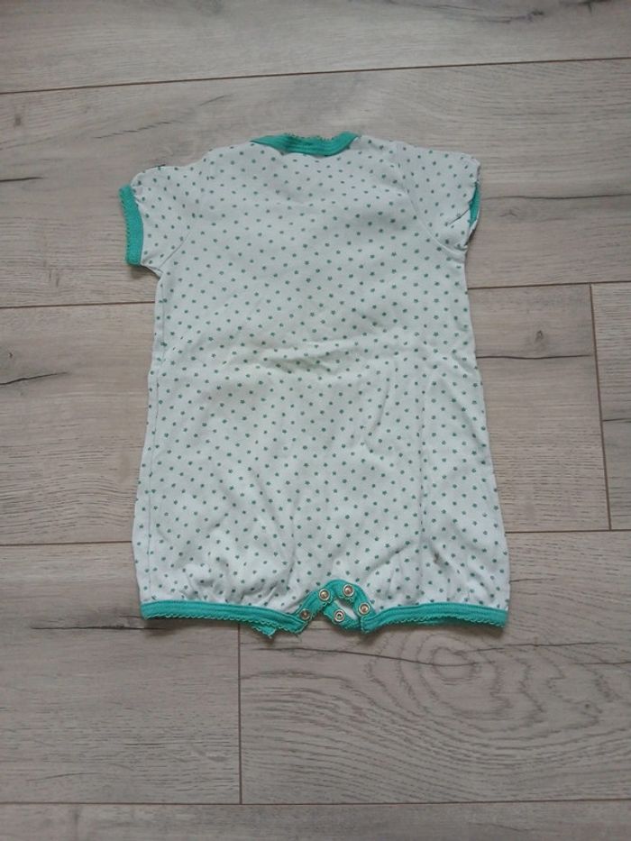 Combishort, pyjama leger ~ Petit Bateau ~ 6mois (67cm) - photo numéro 2