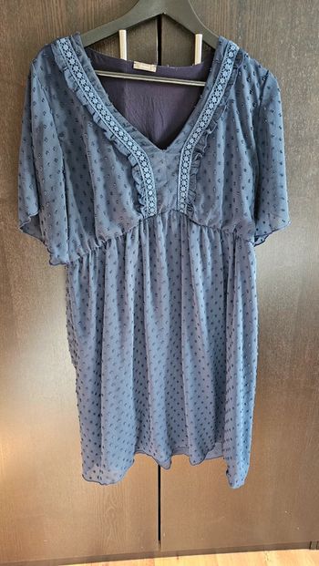 Robe Formul taille 44 bleue avec doublure