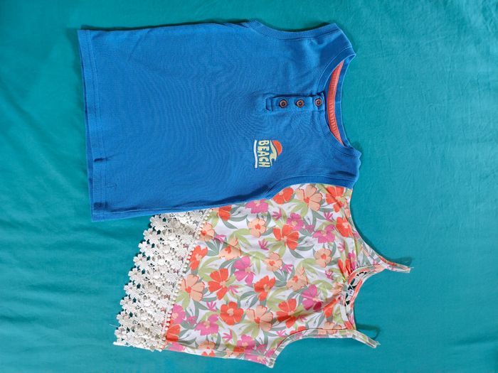 Lot vêtements fille été 4 ans - photo numéro 8