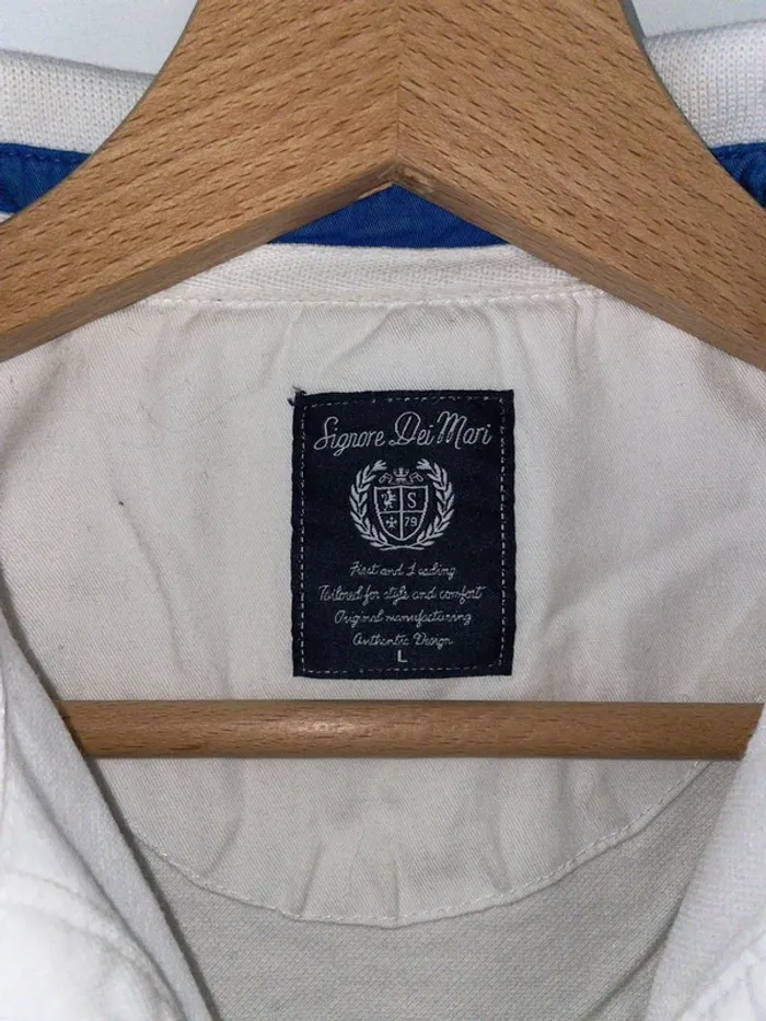 Polo blanc Signore Dei Mari L - photo numéro 2