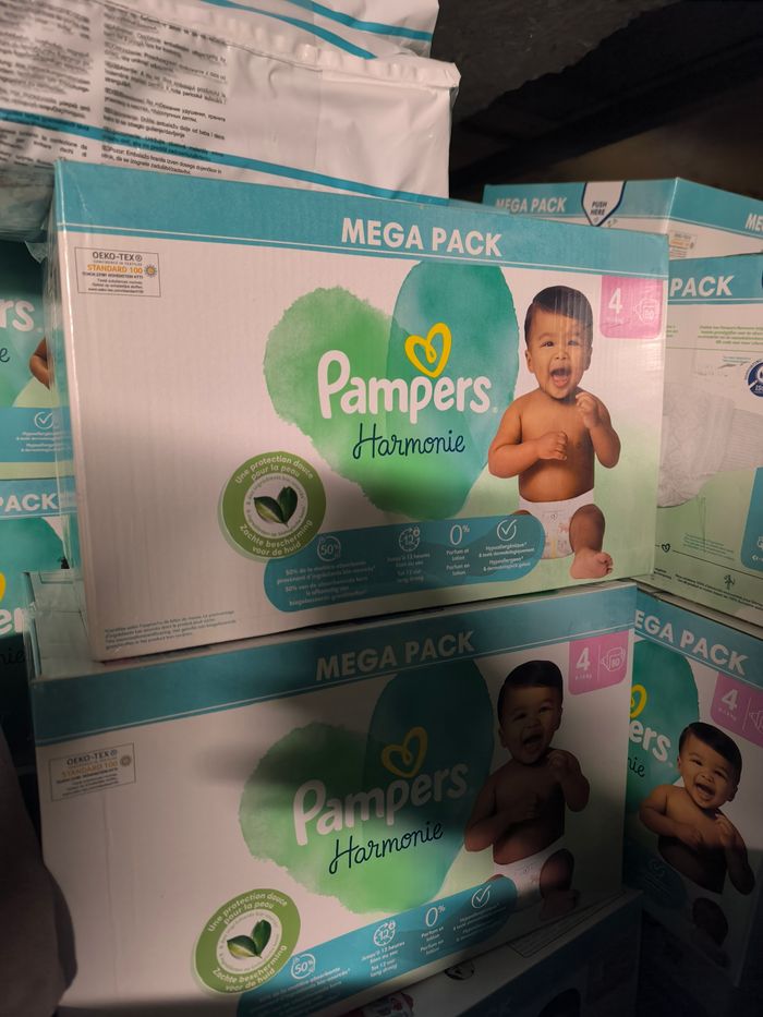 Pampers harmonie taille 4 2 cartons