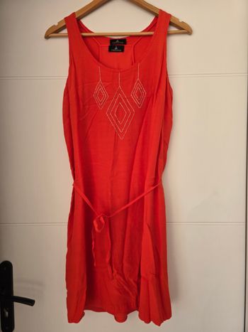 One step - robe orange taille M