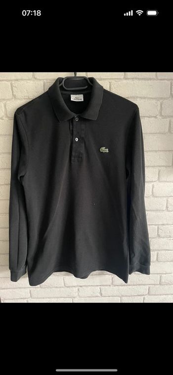 Polo manche longue  Lacoste taille 2
