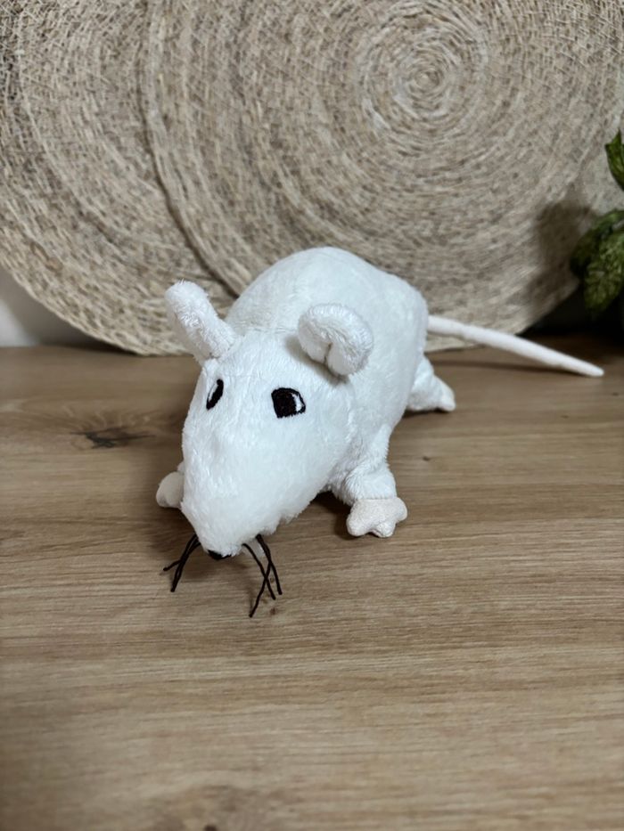 Doudou rat blanc ikea - photo numéro 2