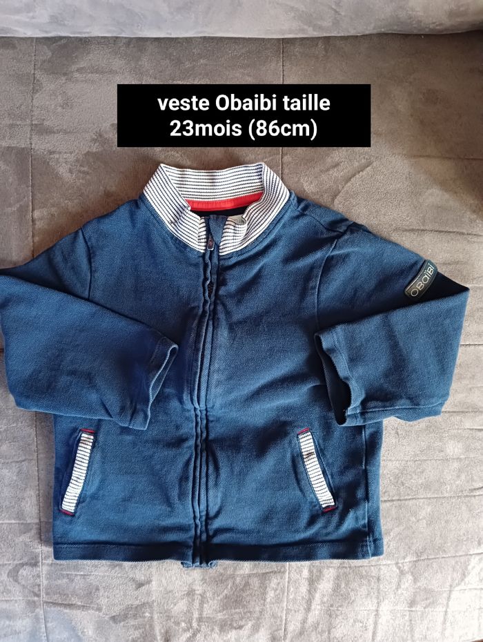 Veste/Gilet Obaïbi 23 mois