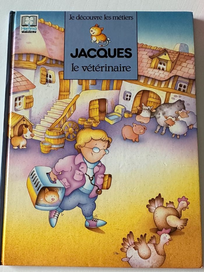 Livre Jacques le veterinaire