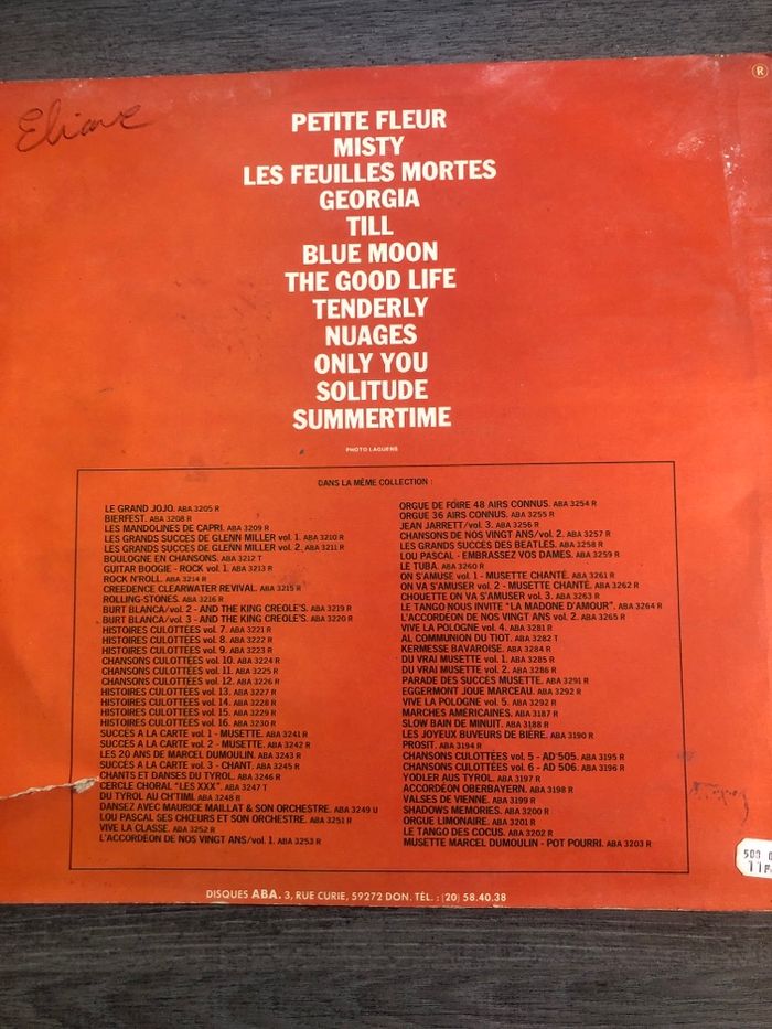 Vinyle 33t slows de l’été - photo numéro 2