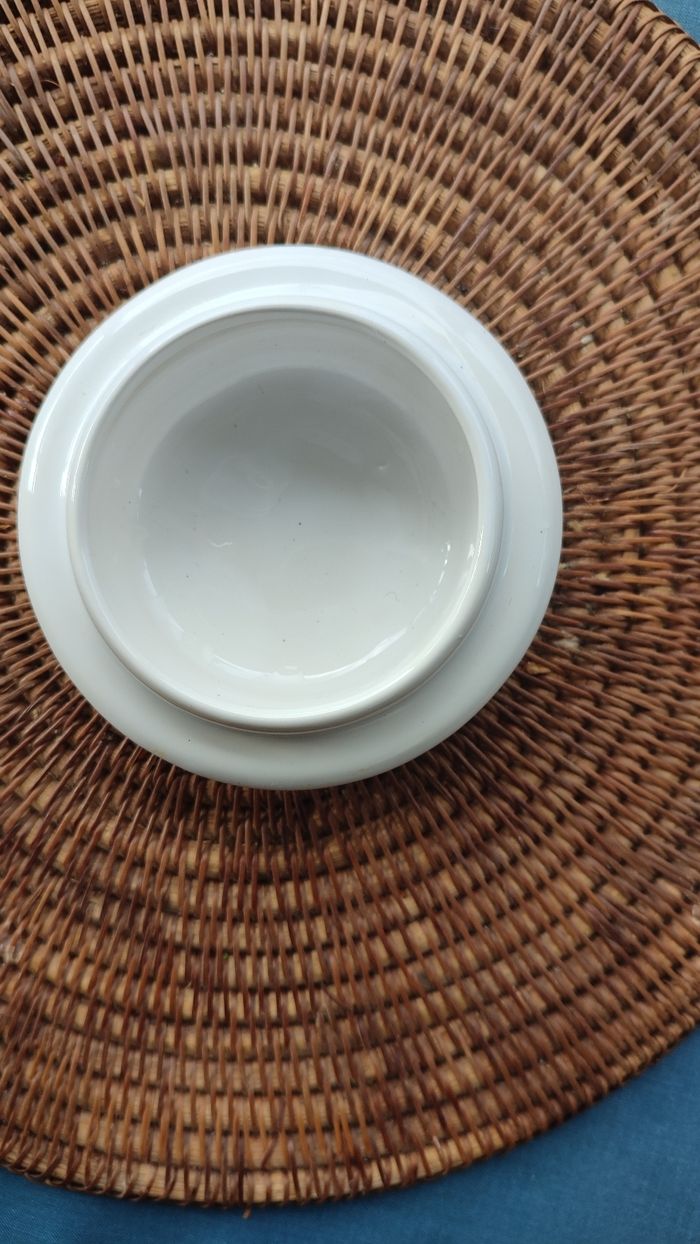 Pot de confiture faïence de Biot peinte à la main - photo numéro 4