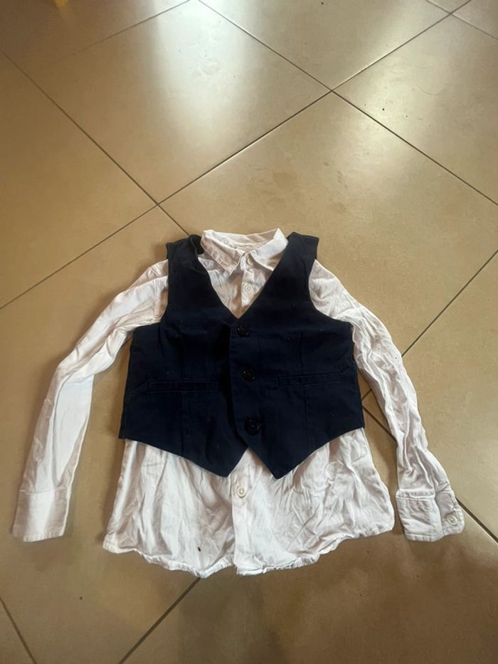 Haut de cérémonie taille 5 ans