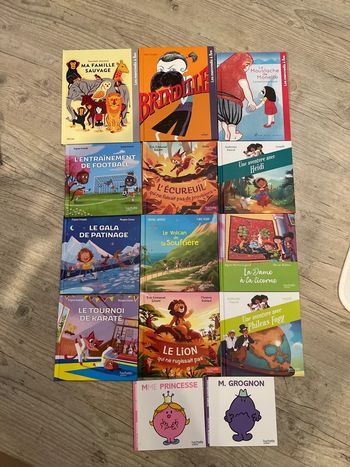 Lot de 14 livres