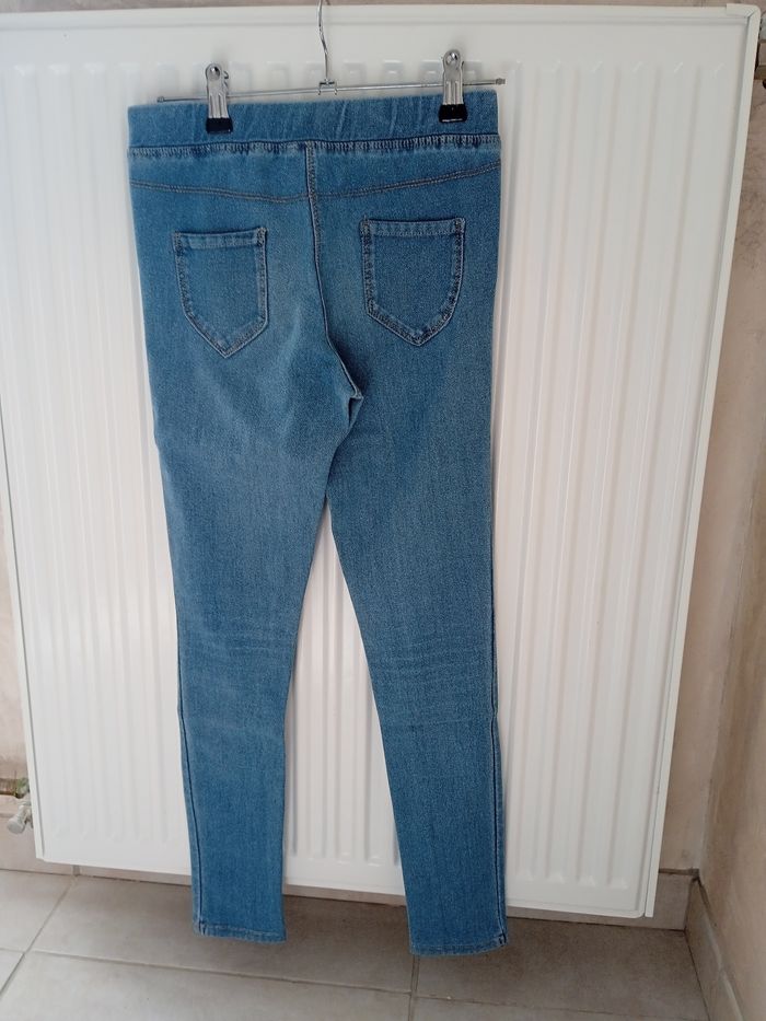 Jegging bleu fille 12 ans Kiabi - photo numéro 6