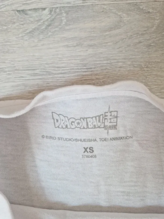 Tee-shirt neuf blanc Dragon Ball Primark XS - photo numéro 3