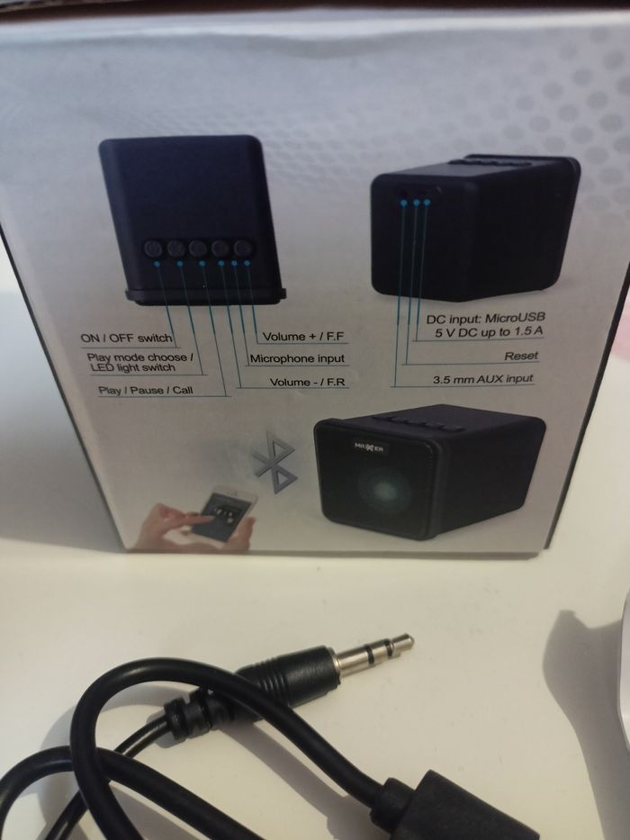 Mini enceinte bluetooth maxxter - photo numéro 4