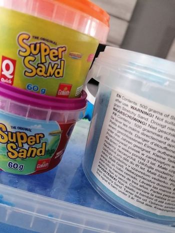 1120 grammes de Super sand + 17 éléments