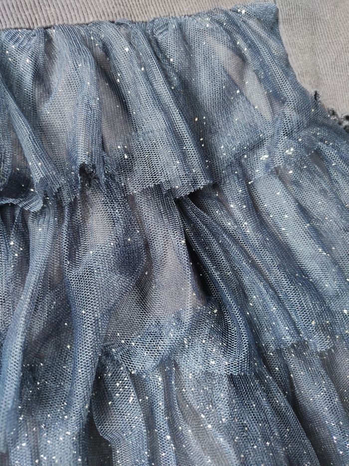 Robe festive bleu marine H&M - Taille 80 cm - Parfait état - photo numéro 4