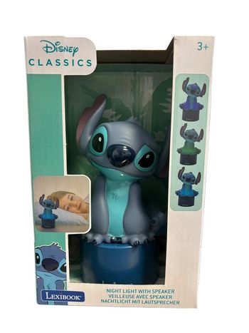 Veilleuse avec speaker Disney Classics Stitch Lexibook neuf