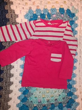 Tee-shirts manches longues 12 mois