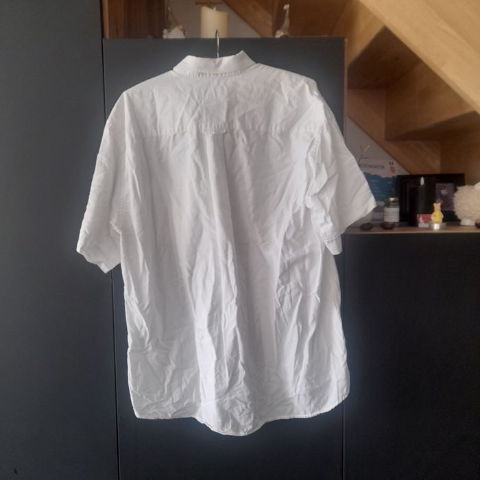 Chemise blanche manche courte old river L - photo numéro 2