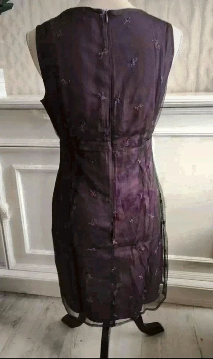 Petite robe violette chic taille 36/38 autre ton - photo numéro 7