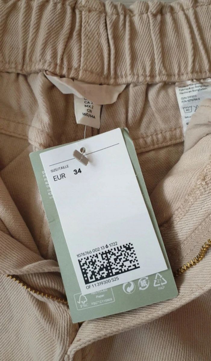 Pantalon beige H&M - photo numéro 5