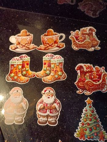 Lot de 10 suspension pour Noël