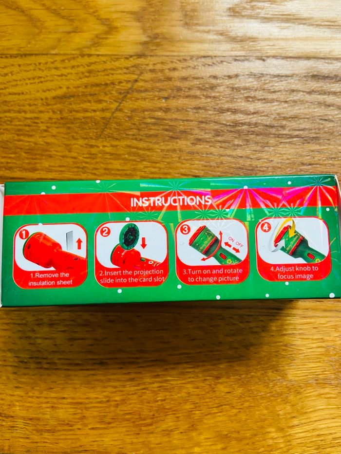 Lampe de poche projection Noël - photo numéro 6