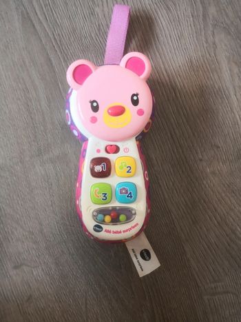 Téléphone  allo bébé surprise jouet premier âge vetch