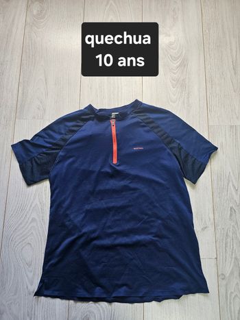 Tee-shirt MC 10 ans quechua