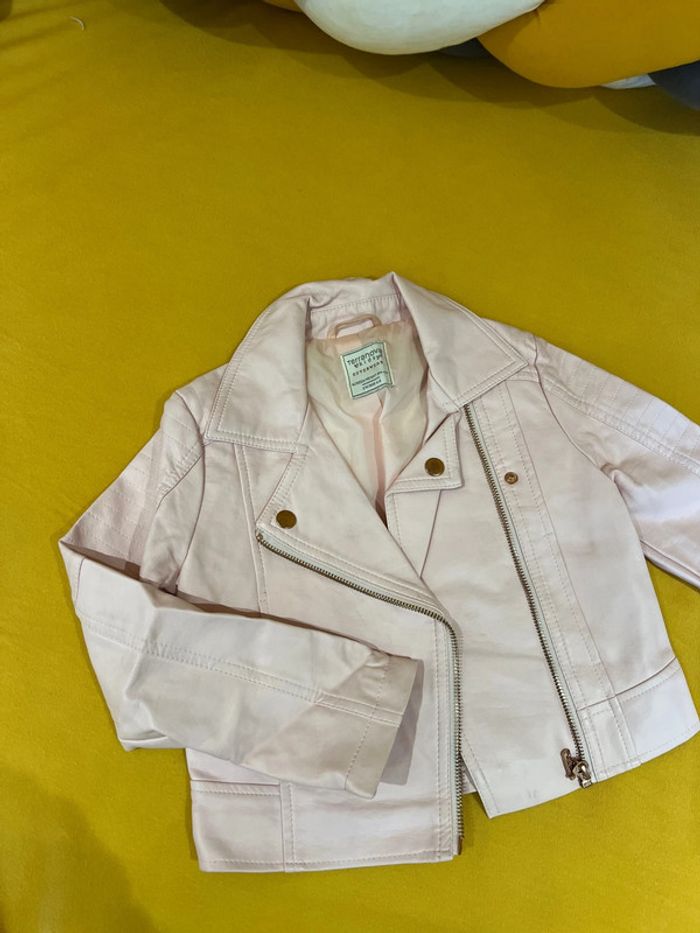 Veste en cuir 5 ans