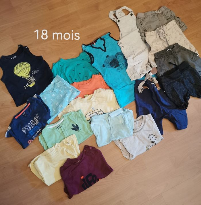 Lot vêtements 18 mois garçon