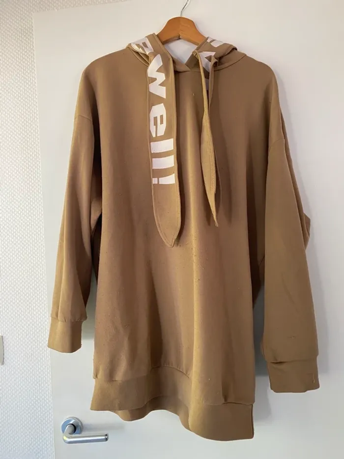 Sweat à capuche long