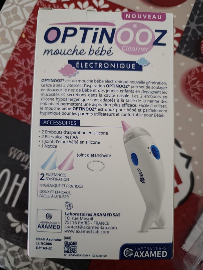 Mouche bébé électronique optinooz clearner - photo numéro 2