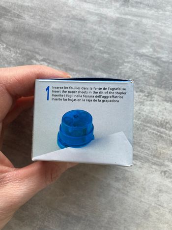 Agrafeuse sans agrafe