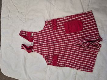 Salopette short 6 mois