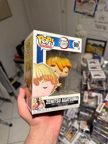 Funko Pop Zenitsu Agatsuma 869 ( Error Glow ) - Demon Slayer