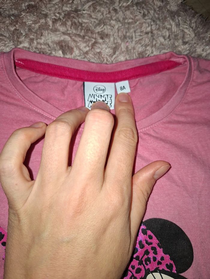 T-shirt minnie 8 ans - photo numéro 3