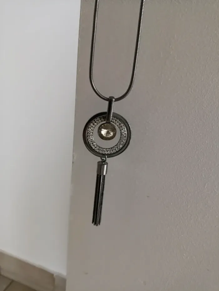 Pendentif métal argenté - photo numéro 6