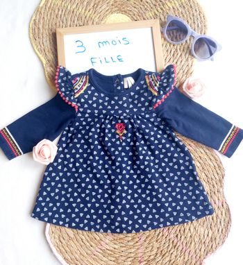 Robe  👧 3 mois 