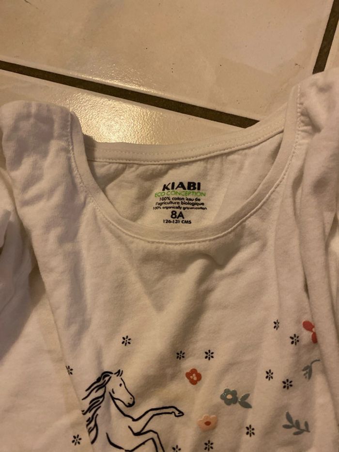 Lot TEE shirt 8ans kiabi gemo - photo numéro 4