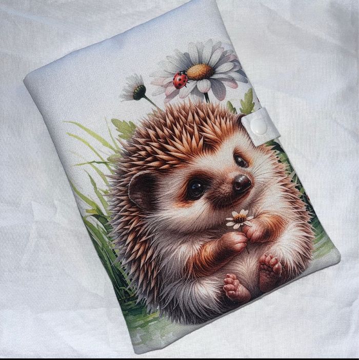 Protège carnet de santé hérisson