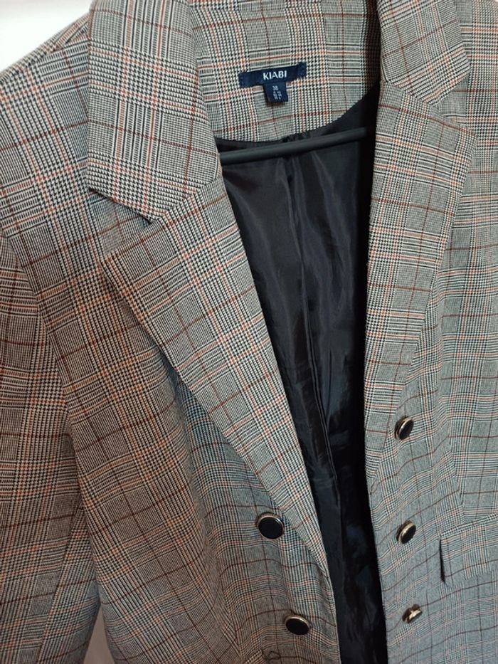 Blazer à carreaux - photo numéro 5