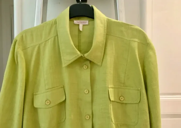 Robe/ Tunique  Taille 42 -très bon état / 55%lin /45% polyester - photo numéro 2
