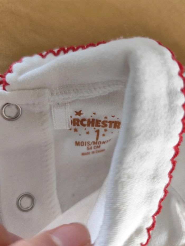 Body manches longues 1 mois - photo numéro 5