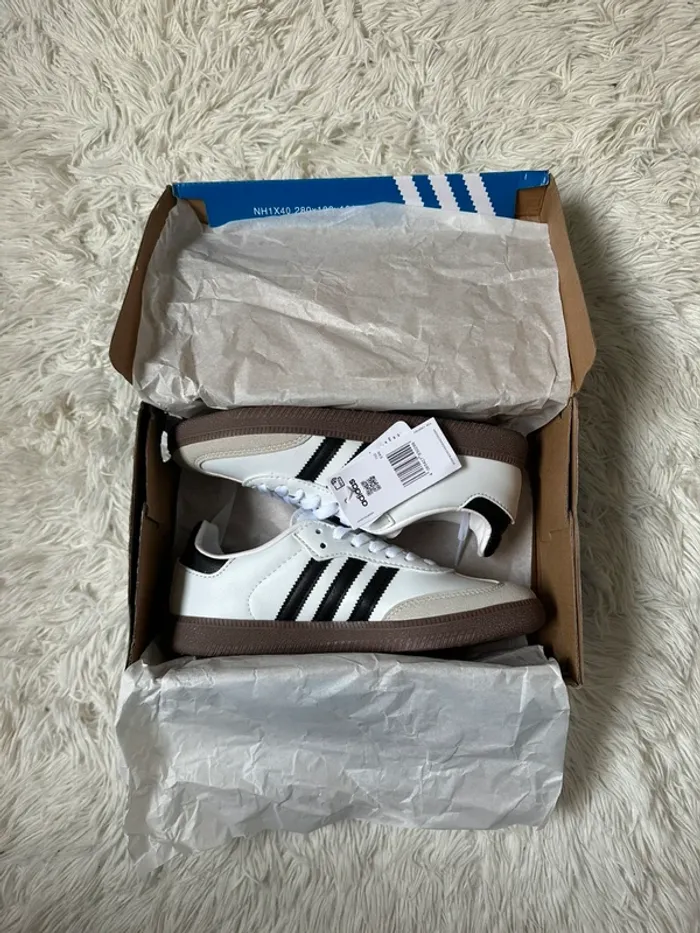 Adidas Samba OG blanc taille 37 - photo numéro 8