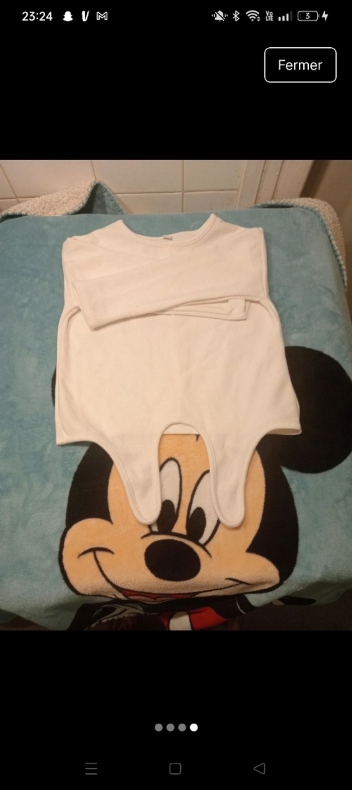 Haut pull fin blanc - photo numéro 3